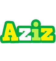 Aziz soccer logo