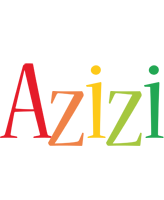 Azizi birthday logo