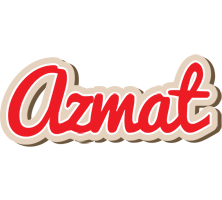 Azmat chocolate logo