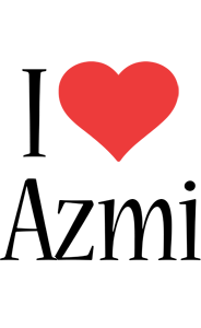 Azmi i-love logo