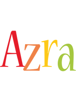 Azra birthday logo