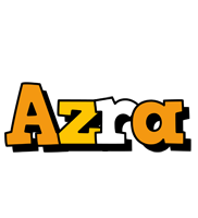 Azra cartoon logo