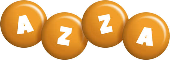 Azza candy-orange logo