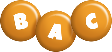 Bac candy-orange logo