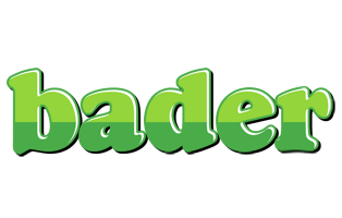 Bader apple logo