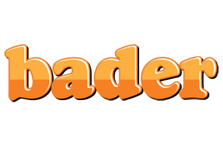 Bader orange logo