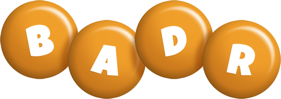 Badr candy-orange logo