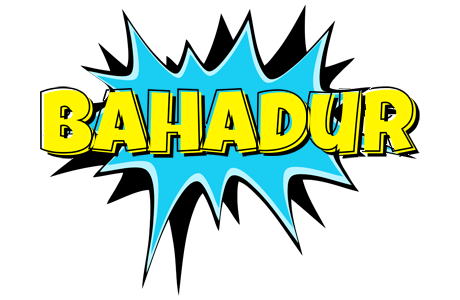 Bahadur amazing logo