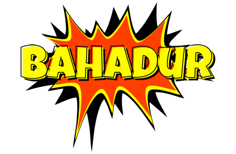 Bahadur bazinga logo