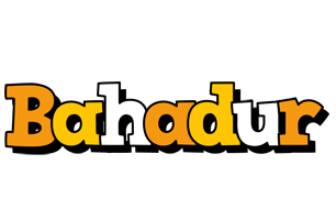 Bahadur cartoon logo