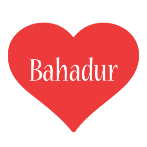Bahadur love logo