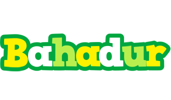 Bahadur soccer logo