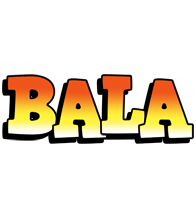 Bala sunset logo