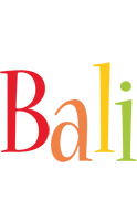 Bali birthday logo
