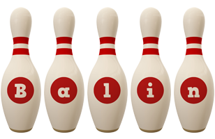 Balin bowling-pin logo