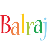 Balraj birthday logo