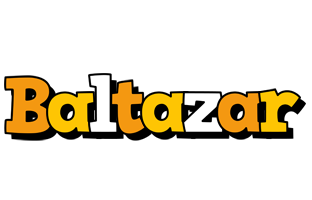 Baltazar cartoon logo