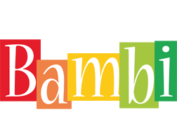Bambi colors logo