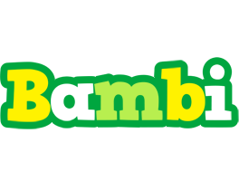 Bambi soccer logo