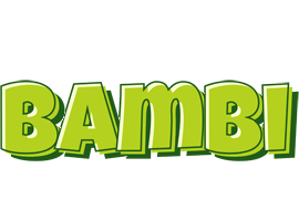 Bambi summer logo