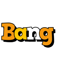 Bang cartoon logo
