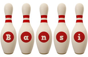 Bansi bowling-pin logo
