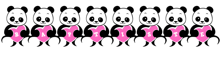 Baptiste love-panda logo