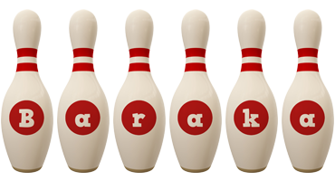 Baraka bowling-pin logo