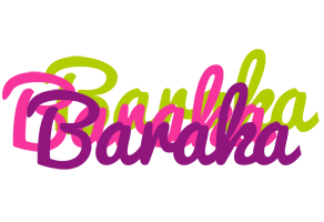 Baraka flowers logo