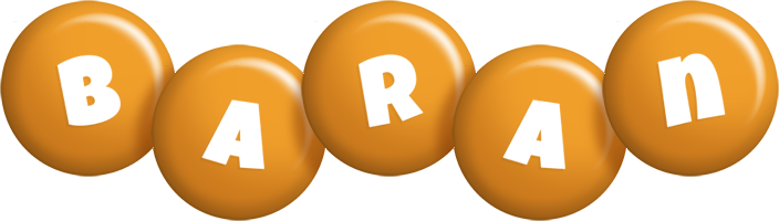 Baran candy-orange logo