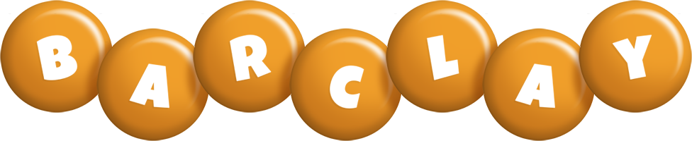 Barclay candy-orange logo