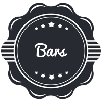 Bars badge logo