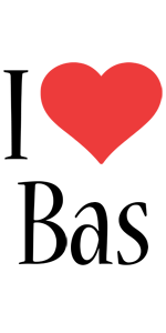 Bas i-love logo