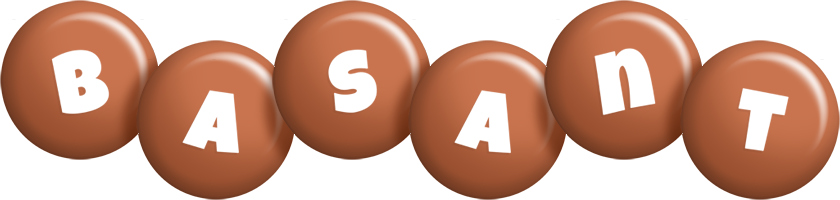 Basant candy-brown logo