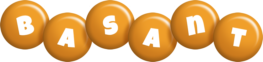 Basant candy-orange logo