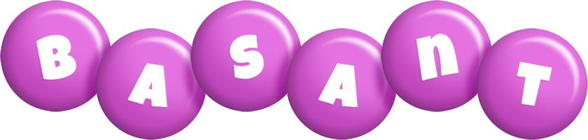 Basant candy-purple logo