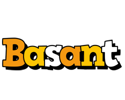 Basant cartoon logo