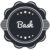 Bash badge logo