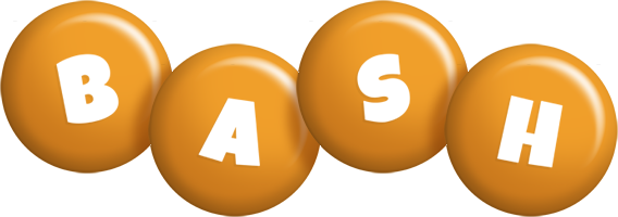 Bash candy-orange logo