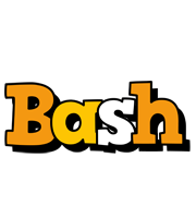 Bash cartoon logo