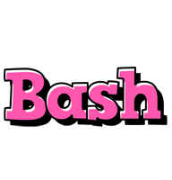 Bash girlish logo