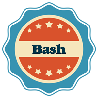 Bash labels logo