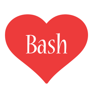 Bash love logo