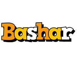 Bashar cartoon logo