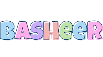 Basheer pastel logo