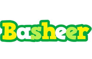 Basheer soccer logo