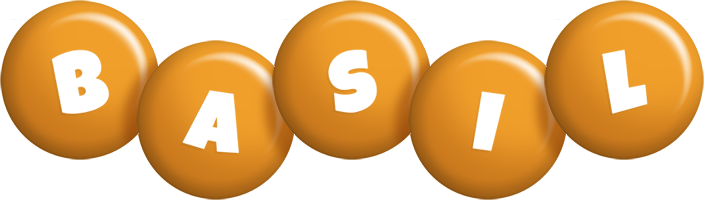 Basil candy-orange logo