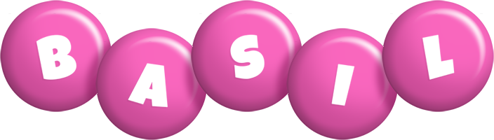 Basil candy-pink logo