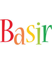 Basir birthday logo