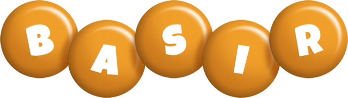 Basir candy-orange logo
